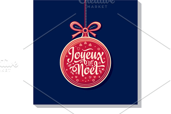 Christmas card. Big bundle. Noel in Card Templates - product preview 5