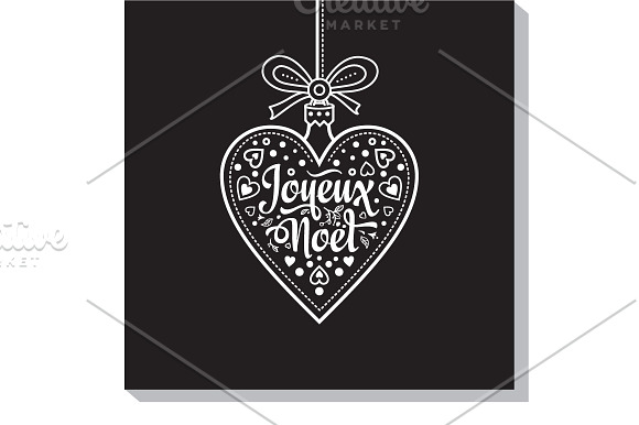 Christmas card. Big bundle. Noel in Card Templates - product preview 10