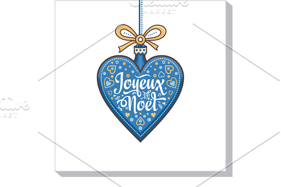 Christmas card. Big bundle. Noel in Card Templates - product preview 14