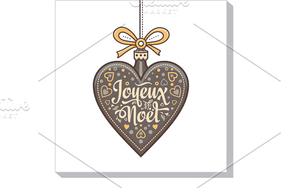 Christmas card. Big bundle. Noel in Card Templates - product preview 15