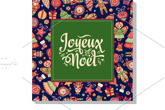 Christmas card. Big bundle. Noel in Card Templates - product preview 20