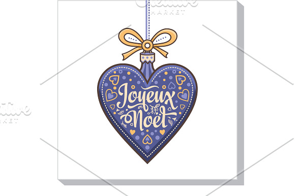 Christmas card. Big bundle. Noel in Card Templates - product preview 23