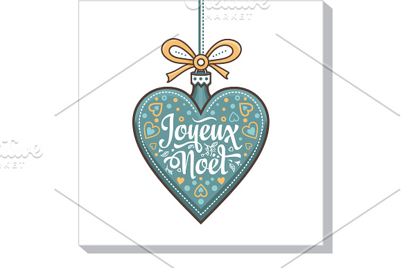 Christmas card. Big bundle. Noel in Card Templates - product preview 24