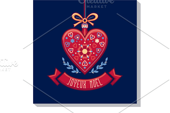 Christmas card. Big bundle. Noel in Card Templates - product preview 26