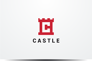 Castle - Letter C Logo