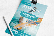 Swiming Festival Flyer Template