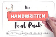 Handwritten Font Pack & Extras