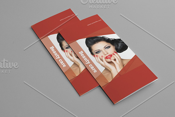 Trifold Beauty Salon Brochure -V745 in Brochure Templates - product preview 1