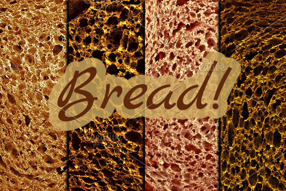 4 Bread Textures in Textures - product preview 8