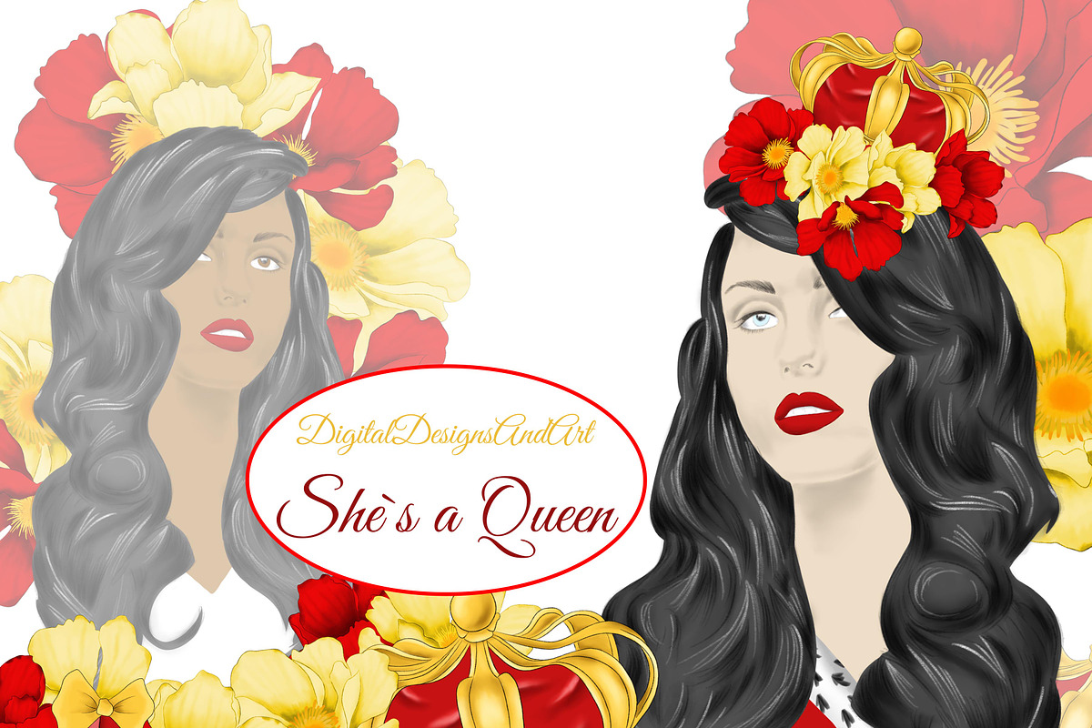 She`s a Queen in Illustrations - product preview 8