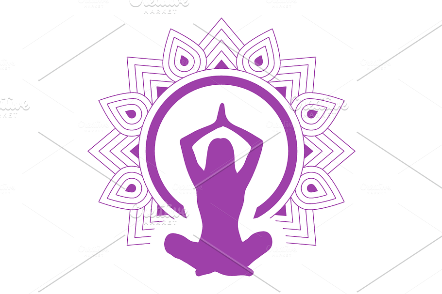 Mandala Yoga in Illustrations - product preview 8