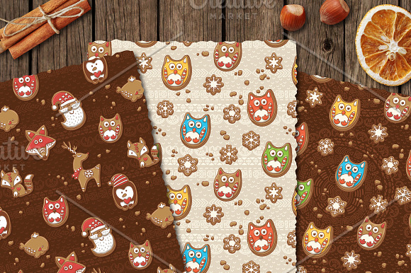Christmas Gingerbread in Illustrations - product preview 4