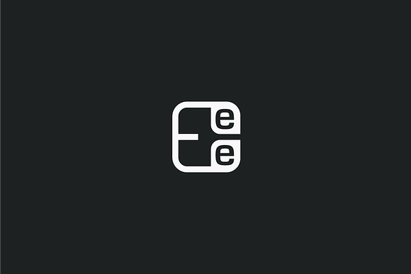 E  in Logo Templates - product preview 2