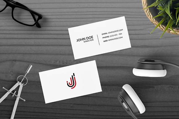J in Logo Templates - product preview 1