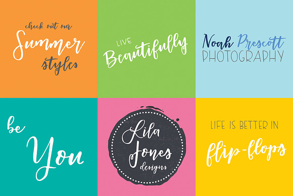 Days of Summer Script in Script Fonts - product preview 1