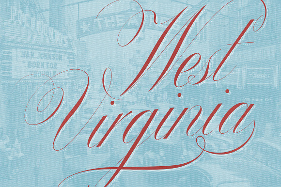 The New America in Script Fonts - product preview 5