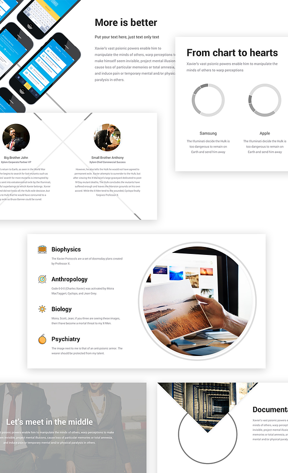 Xylom Clean PowerPoint Template in PowerPoint Templates - product preview 5