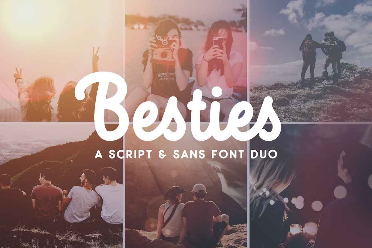 Besties - Font Duo in Script Fonts - product preview 8