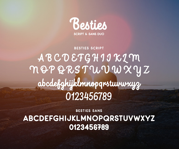 Besties - Font Duo in Script Fonts - product preview 5