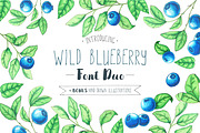 Wild Blueberry Font Duo