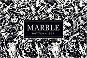 7 Marble seamless patterns set