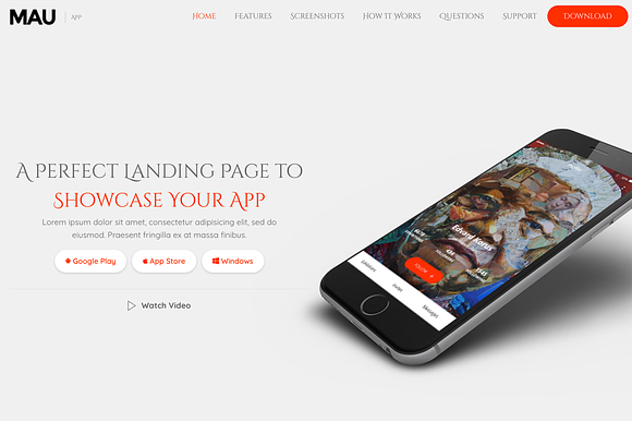 Mau - Biggest Html Template Ever in Bootstrap Themes - product preview 2