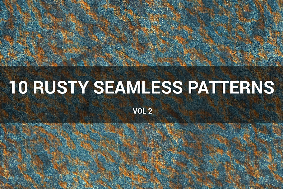 Rusty Metal Seamless Patterns (v 2) in Patterns - product preview 8