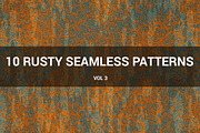 Rusty Metal Seamless Patterns (v 3)