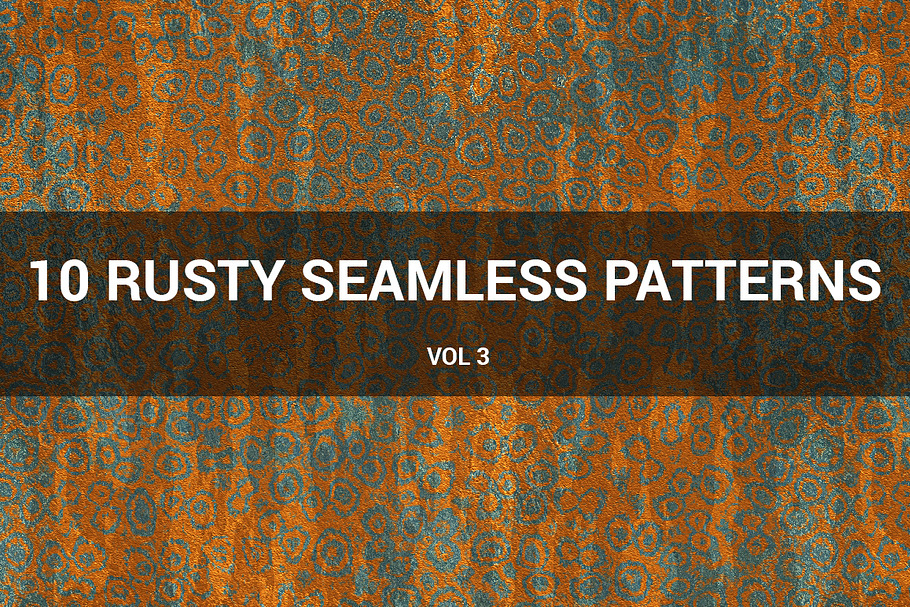Rusty Metal Seamless Patterns (v 3) in Patterns - product preview 8