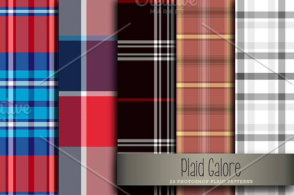 Plaid Galore in Patterns - product preview 3