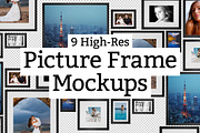 9 Picture Frame Mockups
