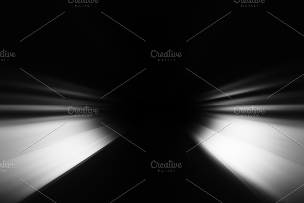 Diagonal black and white beams bokeh background in Illustrations - product preview 8