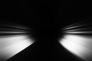 Diagonal black and white beams bokeh background