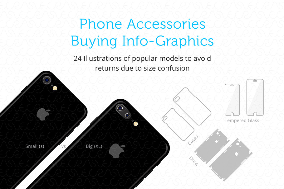 Phone Accessories Graphics in Illustrations - product preview 8