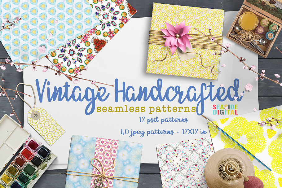 Handcrafted Vintage Patterns in Patterns - product preview 8