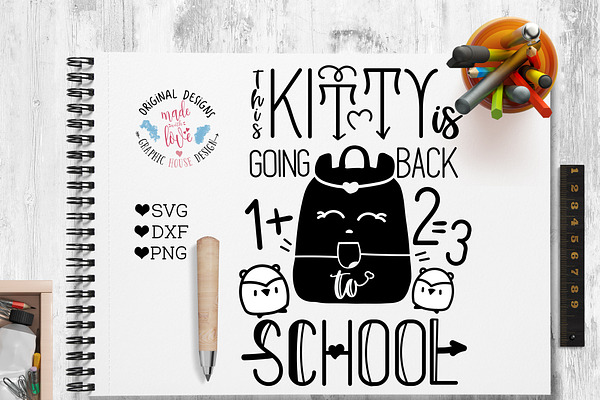 This Kitty is going back to School