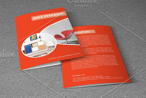 Interior Brochure Template-V743 in Brochure Templates - product preview 2