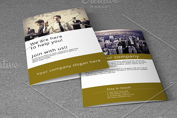 Corporate Brochure-V744 in Brochure Templates - product preview 2