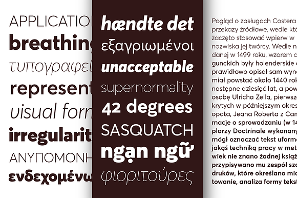 Averta GR (Latin, Greek) in Greek Fonts - product preview 2