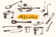 All for cooking. Small set