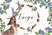 Watercolor Taiga Collection