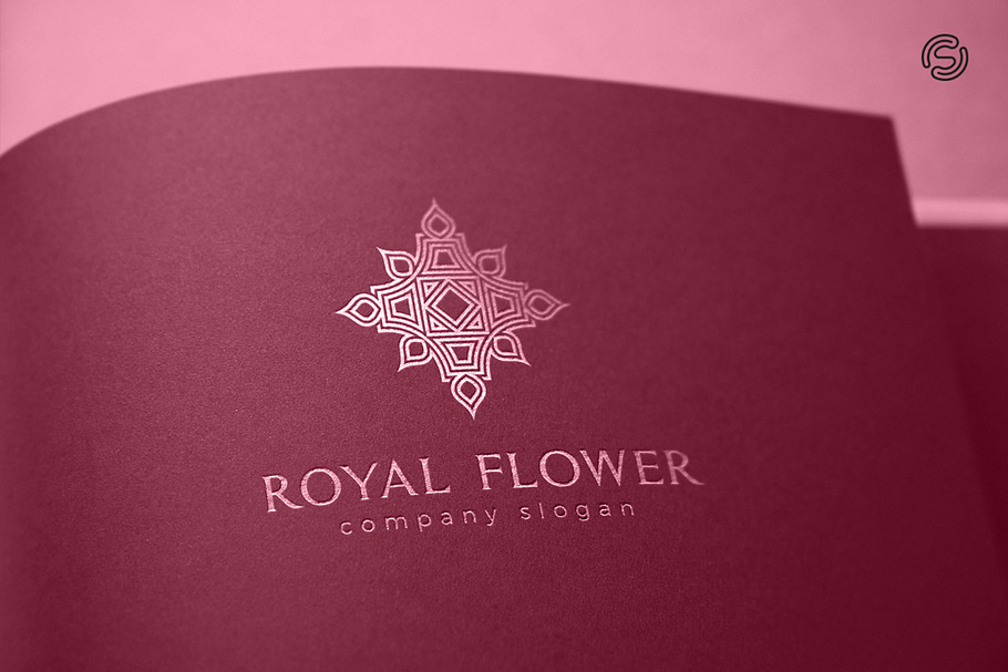 Royal Flower Logo Template in Logo Templates - product preview 8