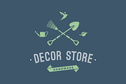 Logo of hand made Decor Store