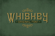 Whiskey Original Label Typeface