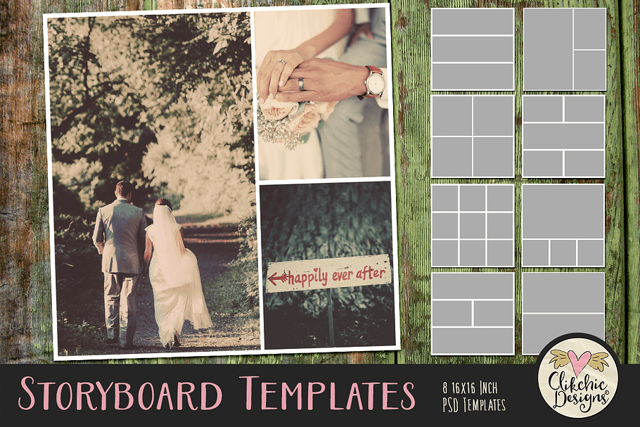 Storyboard Photoshop Templates in Presentation Templates - product preview 8