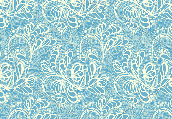 8 seamless lacy patterns in Patterns - product preview 1