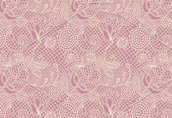 8 seamless lacy patterns in Patterns - product preview 3