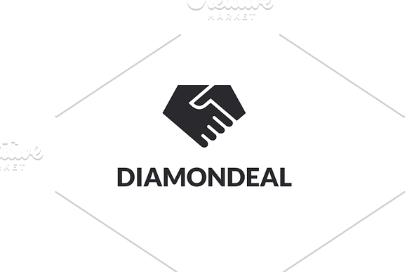 Diamond Deal Logo in Logo Templates - product preview 2
