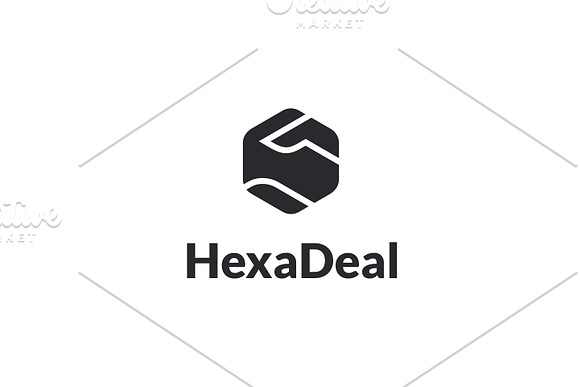 Hexa Deal Logo in Logo Templates - product preview 2