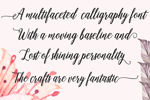 Emainell Script in Script Fonts - product preview 6